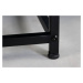 LuxD Designový konferenční stolek Damaris II 100 cm černý