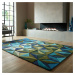 Flair Rugs koberce Kusový koberec Illusion Reverie Blue - 160x230 cm