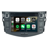 Toyota RAV4 2006-2012 Rádio Navigace Android Auto Carplay Mapy Yanosik