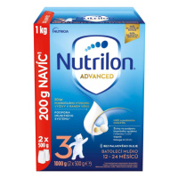 Nutrilon 3 Advanced batolecí mléko od uk. 12. měsíce 6x 1000 g