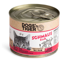 Dogs'n Tiger Schmaus hovězí 6× 200 g