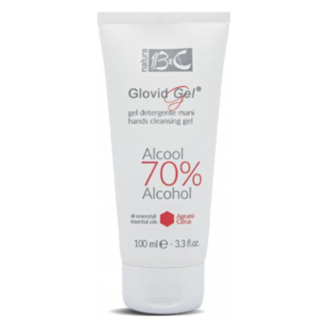 BeC Natura Glovid gel - Čistící gel na ruce s alkoholem 70%, esenciálními oleji a vitamínem E 10
