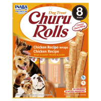 INABA Dog Churu Rolls - Kuře 8 x 12 g