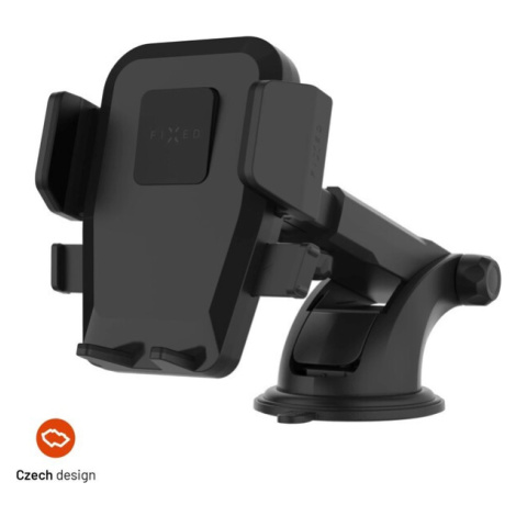 FIXED Iconiq XXL univerzální držák do auta s přísavkou na sklo nebo na palubní desku černý