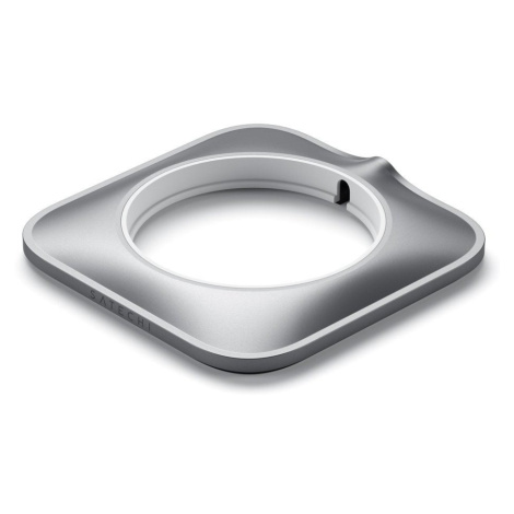 Satechi Aluminium Dock for MagSafe Charger iPhone 12 Pro Max/12 Pro/12 Mini/12 - šedá - ST-AMCCM