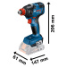 Bosch GDX 18V-200 Professional 0.601.9J2.206