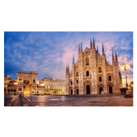 Fotografie Milan Cathedral on sunrise, Italy, Xantana, 40 × 22.2 cm