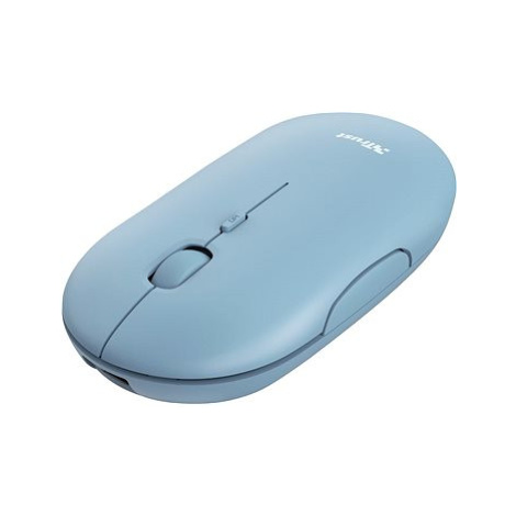 Trust Puck Wireless BT Silent Mouse, modrá