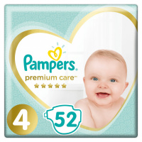 Pampers  Premium Care S4 9-14 kg  52 ks