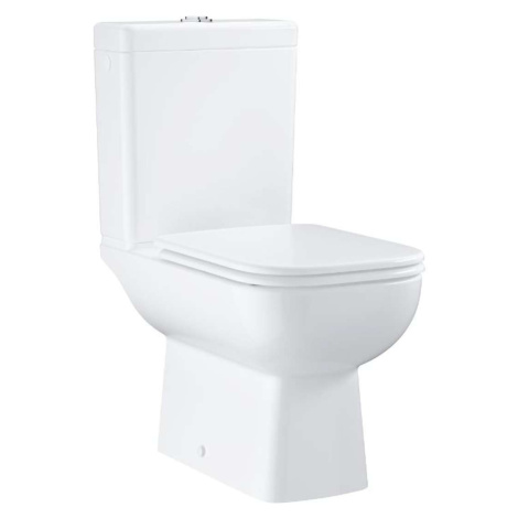 Grohe Start Edge - WC kombi set s nádržkou a sedátkem Softclose, Rimless, alpská bílá 39814000