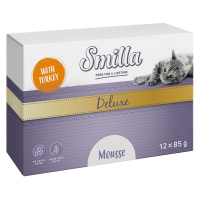 Smilla Deluxe Mousse 48 x 85 g - 20 % sleva - s krůtou a bazalkou