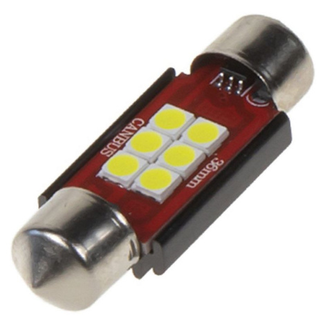 Žárovka LED diodová 12-24V / sufit 36mm / bílá / 6x LED 2835SMD Aroso