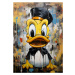 Ilustrace Street Art Duck, Andreas Magnusson, 30 × 40 cm