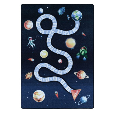 Dětský koberec Play 2910 navy 100x150 cm Vopi