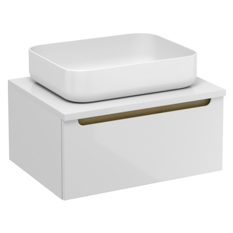 Koupelnová skříňka pod umyvadlo Naturel Stilla 60x30x45 cm bílá STILLAD06007DBI
