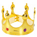 Guirca Dětská zlatá královská koruna