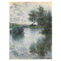 Obrazová reprodukce The Seine at Vetheuil (1879), Claude Monet, 30 × 40 cm