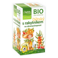 Apotheke BIO Dětský čaj s rakytníkem na obranyschopnost nálevové sáčky 20x1,5 g