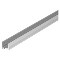 SLV BIG WHITE GRAZIA 20, profil na stěnu, LED, standard, drážkovaný, 3m, hliník 1000514