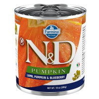 N&D Pumpkin Dog Adult Lamb & Blueberry 285 g