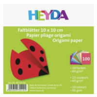 HEYDA Papíry na origami 10 x 10 cm ( 100 ks )