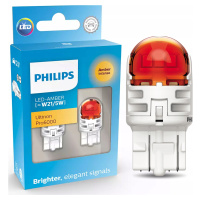 Philips Led žárovka W21/5W Amber Oranžová