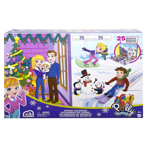 Mattel adventní kalendář polly pocket, gyw07