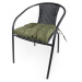 Zahradní prošívaný podsedák na židli TRENTO color 18 tmavě zelená 42x42 cm Mybesthome