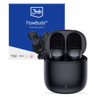 Černá bezdrátová sluchátka 3mk FlowBuds Bt 5.3