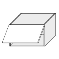 ArtExt Kuchyňská skříňka horní PLATINIUM | W4B 60 Barva korpusu: Lava