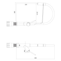 Omnires VITA VI6350BLCR