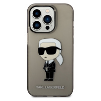 Zadní kryt Karl Lagerfeld IML Ikonik NFT pro Apple iPhone 14 Pro Max, černá
