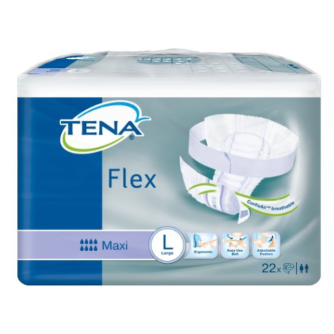 TENA Flex Maxi Large - Inkontinenční kalhotky s páskem na suchý zip (22ks)