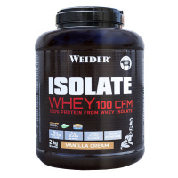 WEIDER Isolate whey 100 CFM  příchuť vanilla cream 2000 g