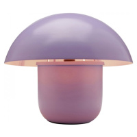 KARE Design Stolní lampa Mushroom - fialová, 27cm