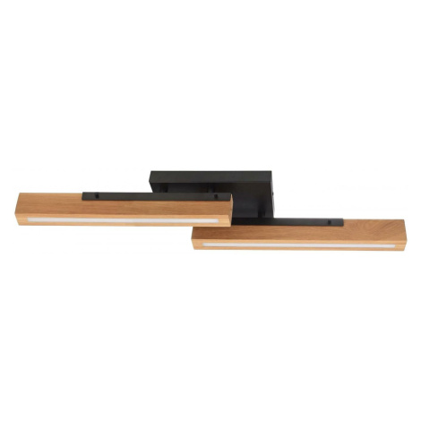 Deko-Light stropní přisazené svítidlo MADERA 100-240V AC/50-60Hz 15,00 W 3000 K 1120 lm 810 čern