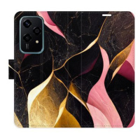 iSaprio Flip pouzdro Gold Pink Marble 02 pro Honor 200 Lite