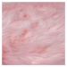 Flair Rugs koberce Kusový koberec Faux Fur Sheepskin Pink kruh - 120x120 (průměr) kruh cm