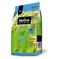 Nativia Adult mini - Duck & Rice 3 kg