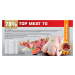 Bardog granule lisované za studena Top Meat 70% balení: 15 kg