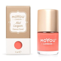 MoYou Razítkovací lak na nehty - Cancun Coral 9 ml