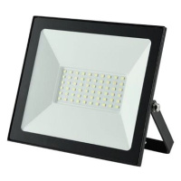 AVIDE Ultratenký LED reflektor černý 50 W 4000 lm, denní