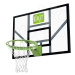 Basketbalová deska s flexibilním košem Galaxy basketball backboard Exit Toys transparentní polyk