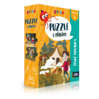 Puzzle s příběhy - České pohádky - Kvído Albi