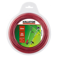 Struna kulatá KREATOR 3 mm x 50 m PPKRTGTR3050