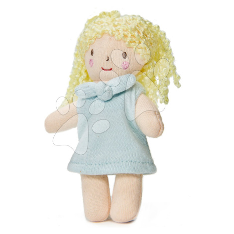 Panenka hadrová Mini Fifi Doll ThreadBear 12 cm z měkkého úpletu z bavlny se světlými vlásky ThreadBear design
