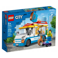 Kostky Lego City Zmrzlinářská Dodávka Sada Kostek Lego 60253