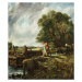 Obrazová reprodukce The Lock, 1824, John Constable, 35 × 40 cm