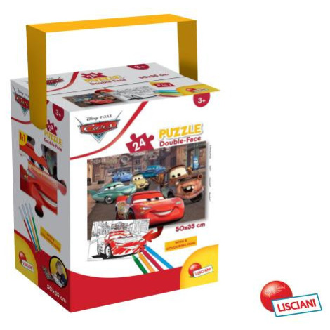 Cars Puzzle double-face 24 dílů LISCIANI