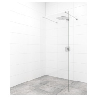 Sprchová zástěna Walk-in 120 cm SAT v barvě profilu chrom SATBWI120MRZAV